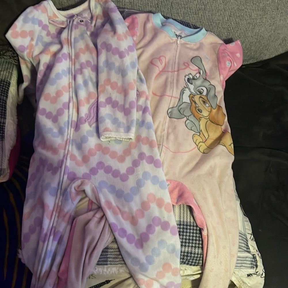 2 footie toddler pjs